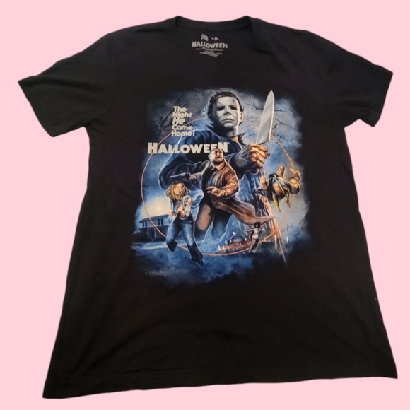 Discontinued Officially Licensed Cavity Colors Halloween Michael Myers T-Shirt - Picture 1 of 7